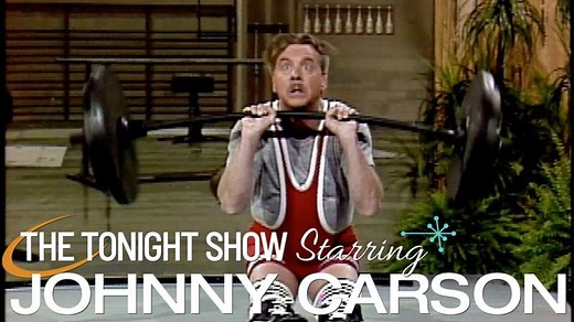 Dorf Attempts a New Weightlifting Record | Carson Tonight Show | Johnny Carson