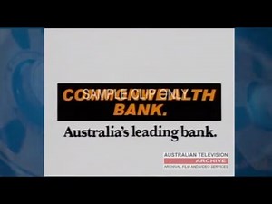 Commonwealth Bank Australia, Classic TV Commercial (1980's)