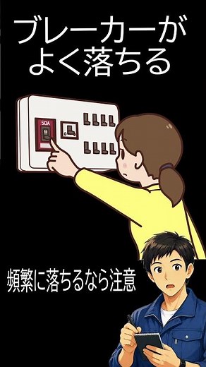 ⚠️見逃すと危険…漏電のサイン3選 #火災予防 #安全機能
