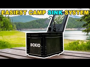 BOXIO WASH - An Alternative Solution for Running Water at Camp