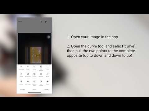 How to invert your film negative scan from the DigitaLIZA Max with your Smartphone