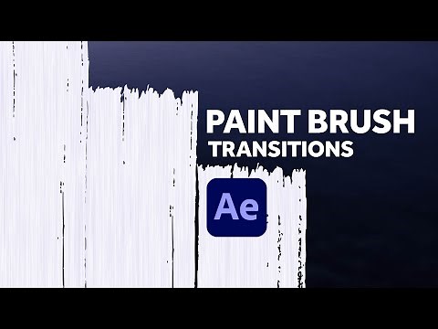 Realistic Brush Stroke Transitions | After Effects Tutorial