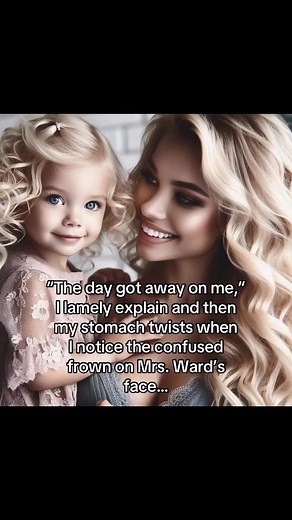 Checking the time, I wince. Man, I am so late to pick up my baby...