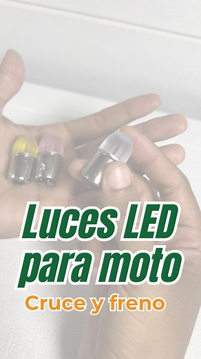 1.3K views | Luces LED para moto: cruce y freno Tienda en Caracas:...