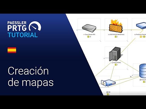 PRTG Tutorial - 🇪🇸 Cómo configurar un mapa(dashboard) en PRTG