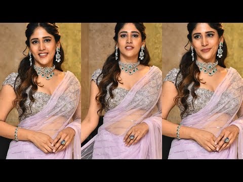 Chandini Chowdary looking beautiful in Santana praptirastu trailer launch