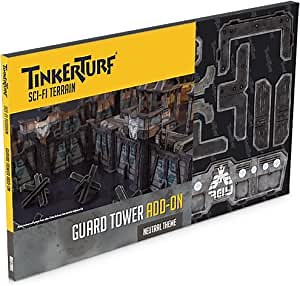 Amazon.com: TinkerTurf Guard Tower Add-On: Neutral Sci-Fi Terrain, Sturdy & Affordable, Easy to Assemble, 1+ Players, Ages 9+ : Everything Else