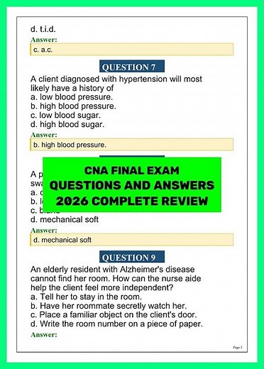 Hospital CNA Interview Questions and Answers 2026 | Top CNA Interview Guide