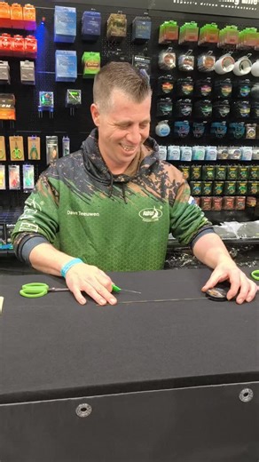 Carp fishing is our passion, angling is our lifestyle 🎣 on Instagram: "Comodo Chain Core – splicing made simple with our expert. 😉 📍 Live at Carp Den Bosch, stand 102 Get ready for adventures with #KatranFishingLine 🎣"