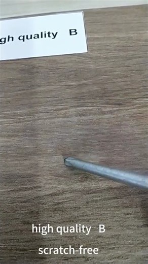 Scratch test - wooden tiles