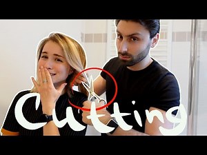 My boyfriend cuts my hair | VLOG