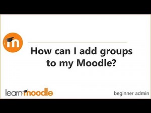 How can I add groups to my Moodle? (cohorts)