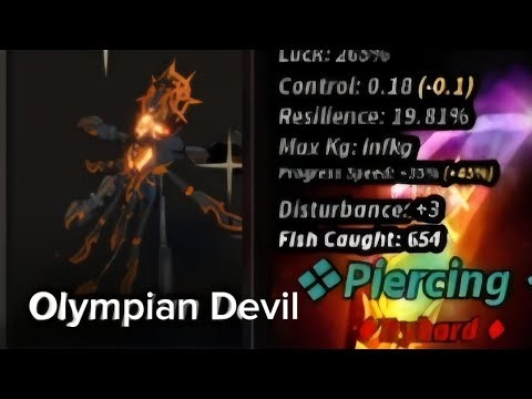 How to summon the "Olympian Devil" and obtain the "Olympian Godbreaker" rod.