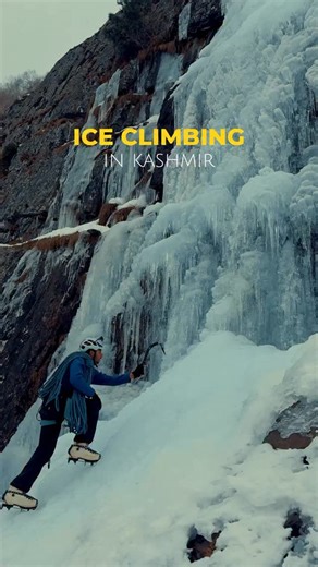 68K views · 430 reactions | Ice Climbing ASMR Wanna join us this winter? Dm Me #iceclimbing #ice #winter #kashmir #asmr #frozen | Leo Saqib | Facebook