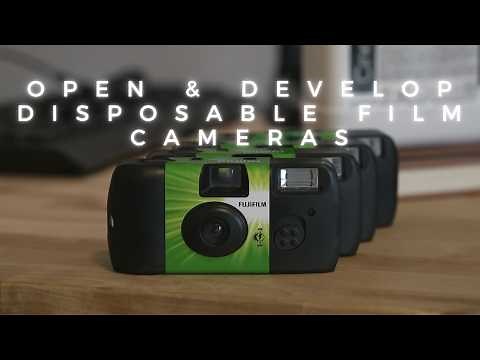 Open and Develop Your Disposable Film Camera