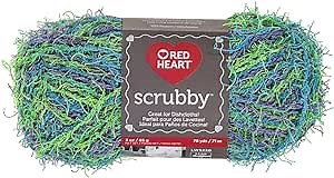 RED HEART Scrubby Yarn, Capri