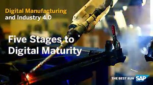 Industry 4.0 is here and building momentum. Understand the 5 stages of maturity to intelligent #supplychain in manufacturing. Read the report: http://sap.to/6181EopsJ | SAP
