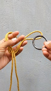 Bunny Ears Knot/ Double figure 8 knot. #SmartTip #tyingropeknots #coilingropeknot #reels #RopeDIY #knottying #bunnyearknot | Enterhad9
