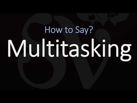 How to Pronounce Multitasking? (CORRECTLY)