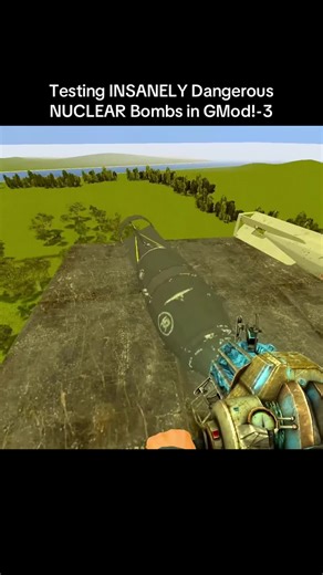 Testing INSANELY Dangerous NUCLEAR Bombs in GMod!-3 | gmod