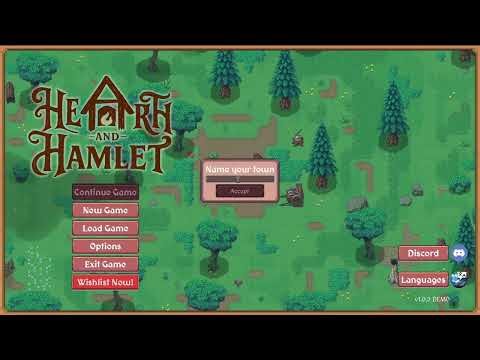 Hearth and Hamlet – Cozy Pixel Art City-Builder (Free Demo Gameplay)