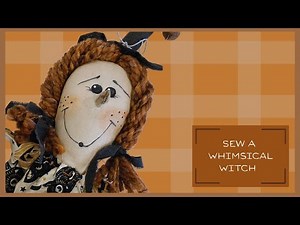 How to Make a Primitive Witch Doll | Handmade Halloween DIY