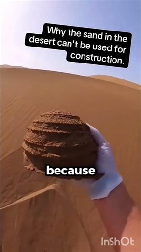 If Your House Was Built With Desert Sand… It Would Collapse! 😳🏜️ Here’s Why Builders Never Use It
