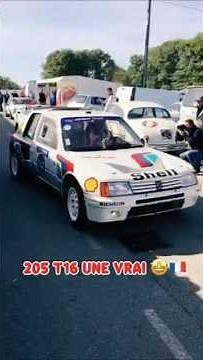 La 205 T16 prête à DÉCHAÎNER L’ENFER en rallye ! 😱🔥
