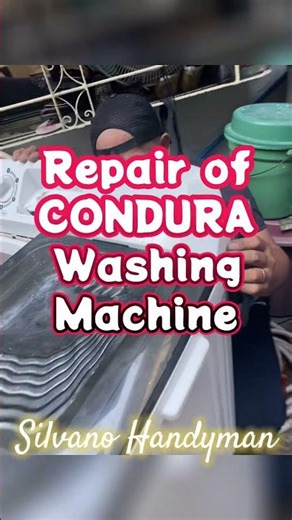 Repair of CONDURA Washing Machine #WashingMachineRepair #HomeServiceRepair #ConduraWashingMachine