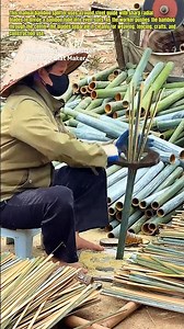 Bamboo Splitter Turns Poles Into Perfect Slats #Bamboo #Woodworking #DIY