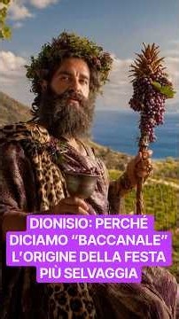 Dionysus: Why do we say 'Bacchanal'? THE ORIGIN OF THE WILDEST PARTY 🍷