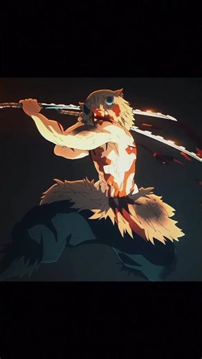 Would you survive one Inosuke charge? 🐗⚔️Yes / No 👇#Inosuke#DemonSlayer#BeastBreathing#AnimeShorts