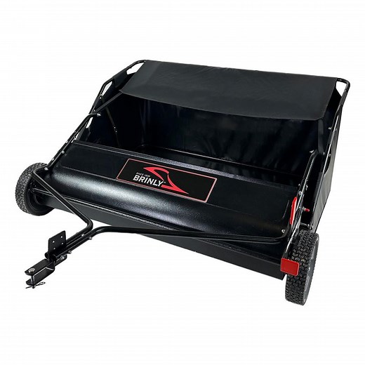 Reviews for Brinly-Hardy 54 in. 30 cu. ft. Lawn Sweeper with DOUBLE-HELIX Brushes for Lawn Tractors and Zero-Turn Mowers | Pg 1 - The Home Depot