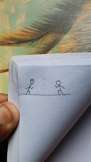 flipbook fight 🤜🤛 #flipbook #remix #flip #art #avee_player #funk #music #shorts