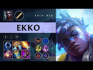 Ekko Mid vs Veigar - EUW Grandmaster Patch 25.22