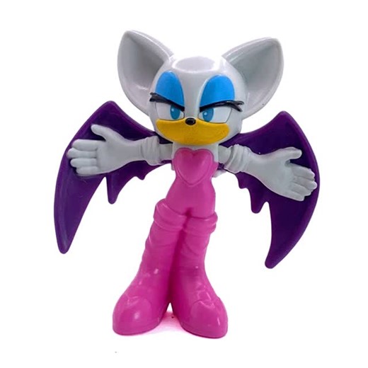 Sonic Fanatics GIFs & Videos | A turnaround of the Rouge toy, released as part of a Burger King promotion in stores right now. #Rouge #SEGA #Sonic #SonicTheHedgehog | Instagram