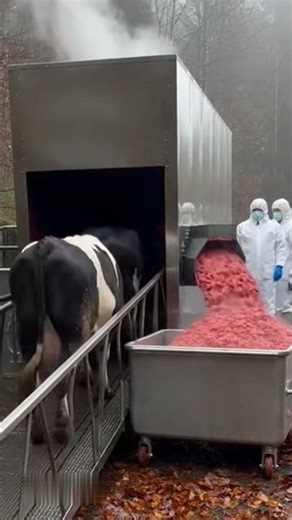 🦾⚙️ Continuous Beef Production Line — Cattle In, Ground Beef Out 🏭🤖