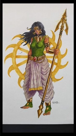 Drawing my original character #art