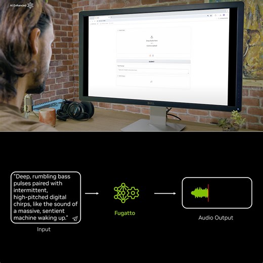 First Look at NVIDIA Fugatto, a New Generative AI Model That Can Generate Audio Simply Using Text