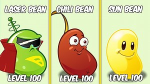 PvZ 2挑战 - 所有100级植物对战5个拥有550万生命值的小鬼木乃伊僵尸BOSS