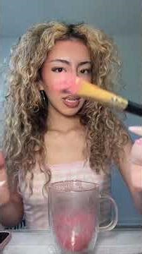 Mixing every makeup step with water ￼