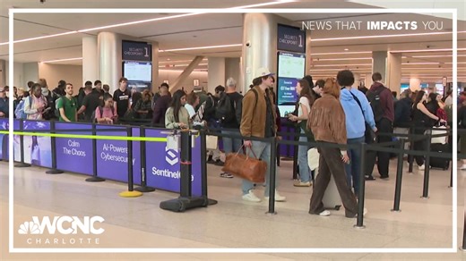 Flights delayed, cancelled due to CLT ground stop