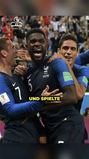 What Umtiti risked for France 🤝 #umtiti #mbappe