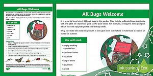 Create a Bug Hotel Using Recycled Materials