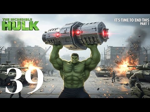 The Incredible Hulk (2008) | Walkthrough Part 39 | It's Time to End This Part 1 | No Commentary