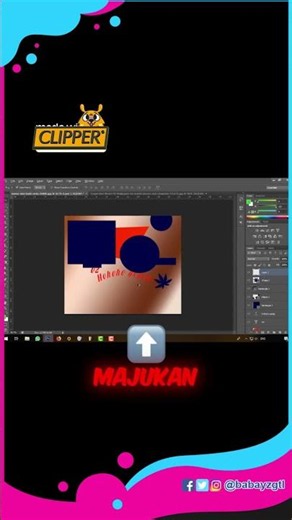 Cara Cepat Membuat Teks Melengkung di Photoshop