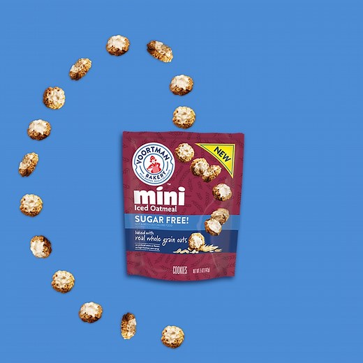 We love creating real good, feel good treats that everyone can enjoy, which is why we created our sweet & poppable mini cookies - without the sugar! Discover the taste of Sugar Free Mini Cookies, made with real whole grain oats: https://bit.ly/3wj5hcD | Voortman Bakery