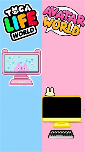 Avatar world vs Toca boca |Electronic devices| Which is better?#pazu #tocaboca #vs #update #gaming