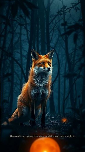 Fox Knew Who He Was 🦊👁️ fox sounds at night,fox sounds,fox,red fox sounds,real