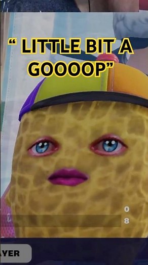 The Burnt Peanut's Face Haunts Me Even in Fortnite !!#fortnite #burntpeanut